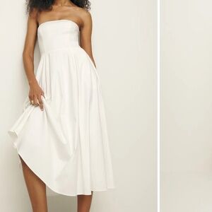 Reformation Astoria Dress Ivory - Size 4